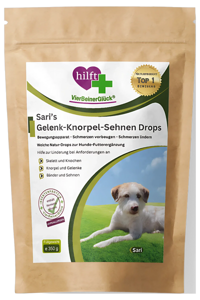 Sari's Gelenk Knorpel Sehnen Drops – Freisteller ohne Schlagschatten