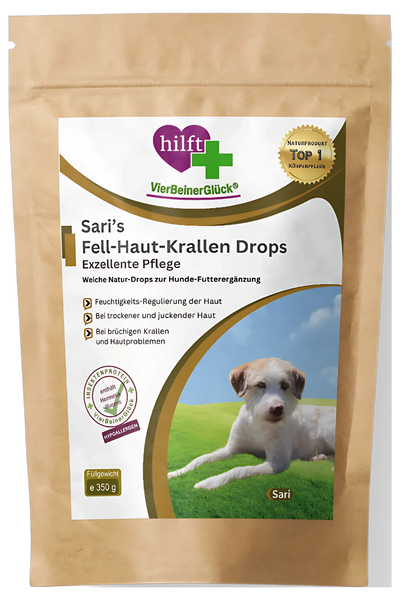 Sari's Fell-Haut-Krallen Drops – Freisteller ohne Schlagschatten