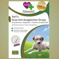 Sari's Gras-Kot-Ausgleicher Drops. Die Drops helfen Hunden bei: Sodbrennen, Übersäuerung, Erbrechen, Würgen ohne Erbrechen, Rülpsen und Nährstoffdefiziten. Die Drops Befreien Hunde von Kotfressen und Grasfressen. Die Drops sind hypoallergen und auch für empfindliche Hunde geeignet.