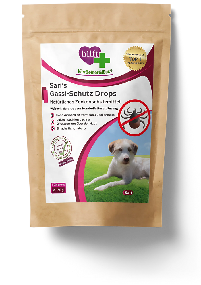 SARI'S GASSI-SCHUTZ DROPS Zeckenschutz