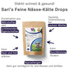 Wirkungen Sari‘s Feine Nässe-Kälte Drops: Hunde Abwehrkräfte stärken bei nass-kaltem Wetter. VierBeinerGlück hypoallergene Feine Nässe-Kälte Drops Nährstoffkombination mit schützenden Eigenschaften, unterstützen gezielt bei rauhem Wetter. Stärkt schnell und gesund.